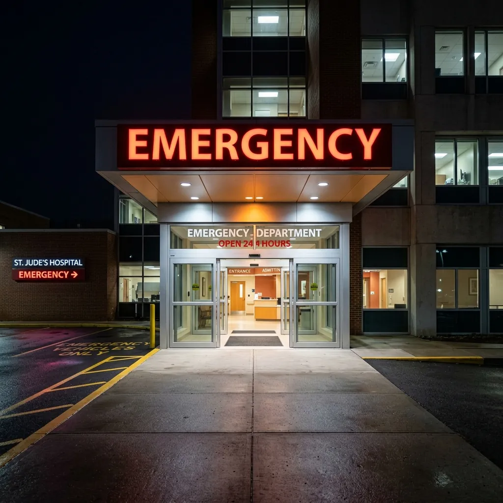 Hospital entrance